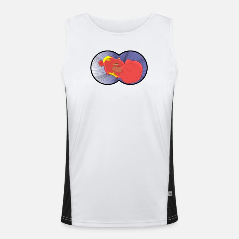 Captain Biceps Débardeur respirant contrasté Homme 