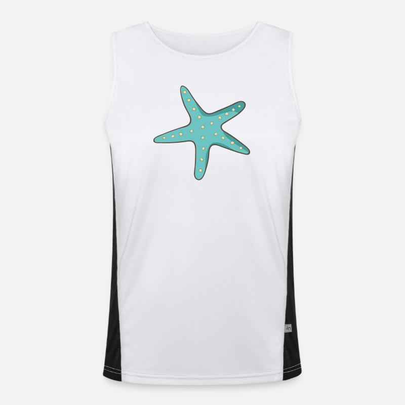 starfish Men's Functional Contrast Tank Top 