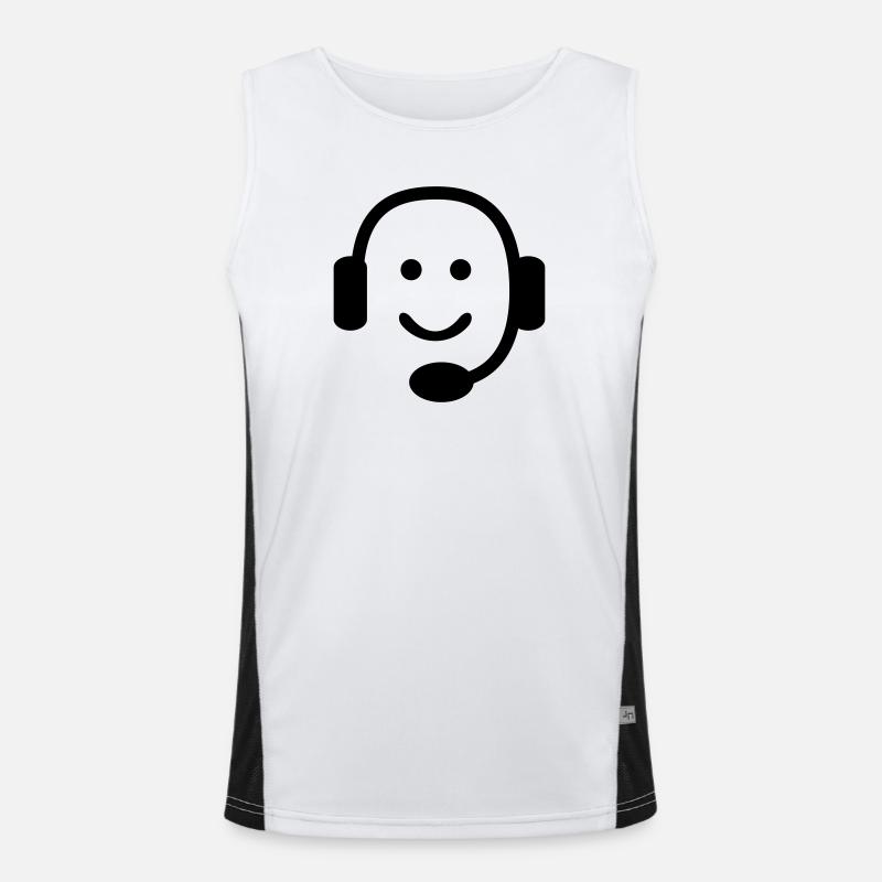 nerd Men's Functional Contrast Tank Top 