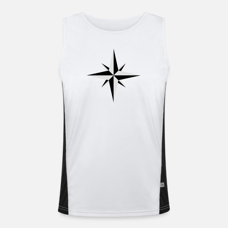 Compass Men's Functional Contrast Tank Top 