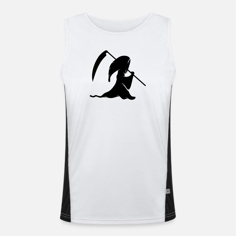 Grim Reaper Men's Functional Contrast Tank Top 
