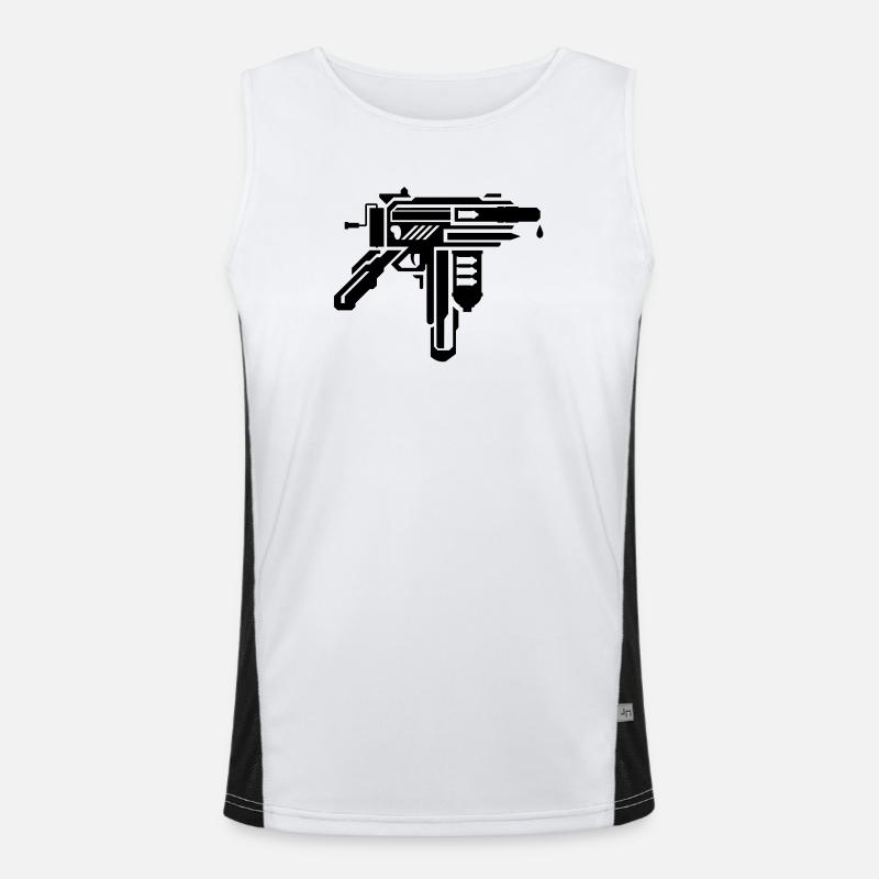 creative weapons all in one Funktionelles Kontrast-Tank Top für Männer 