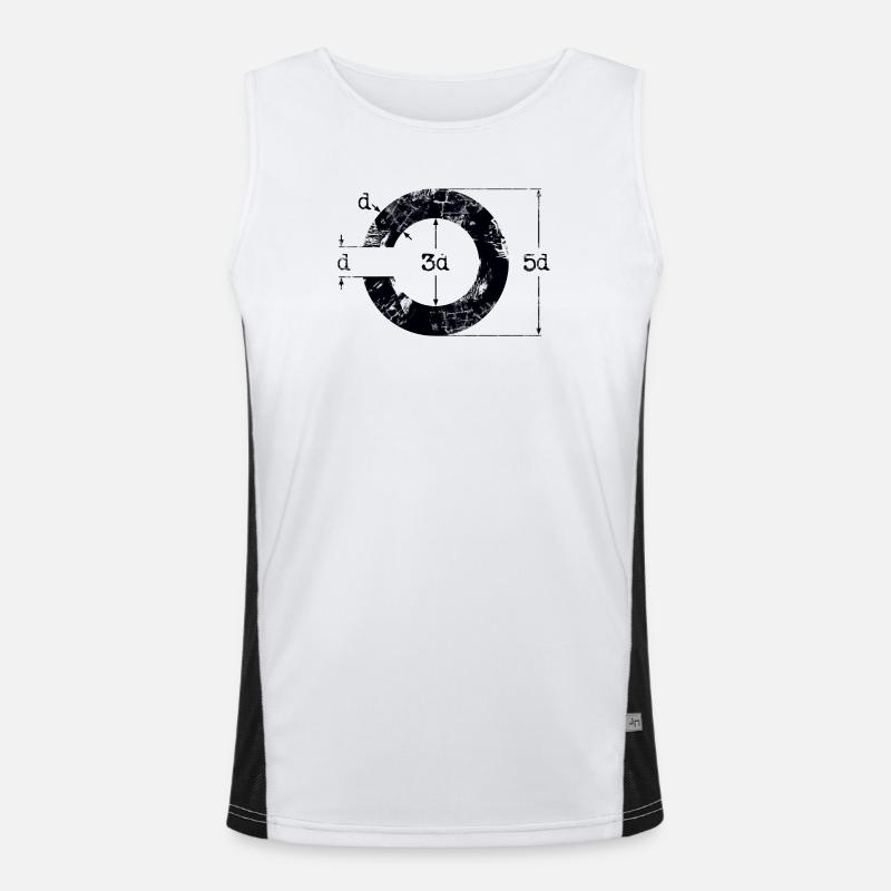 Landolt C Men's Functional Contrast Tank Top 