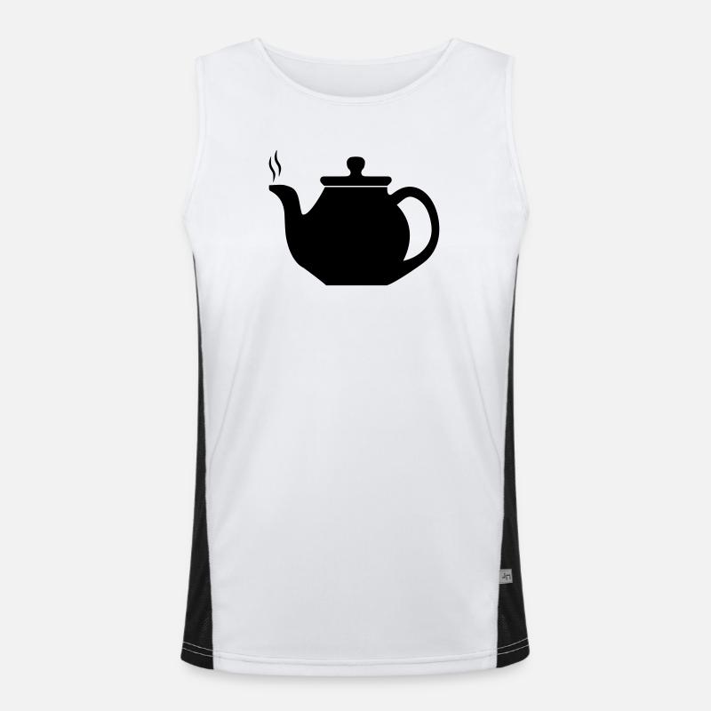 teapot Men's Functional Contrast Tank Top 