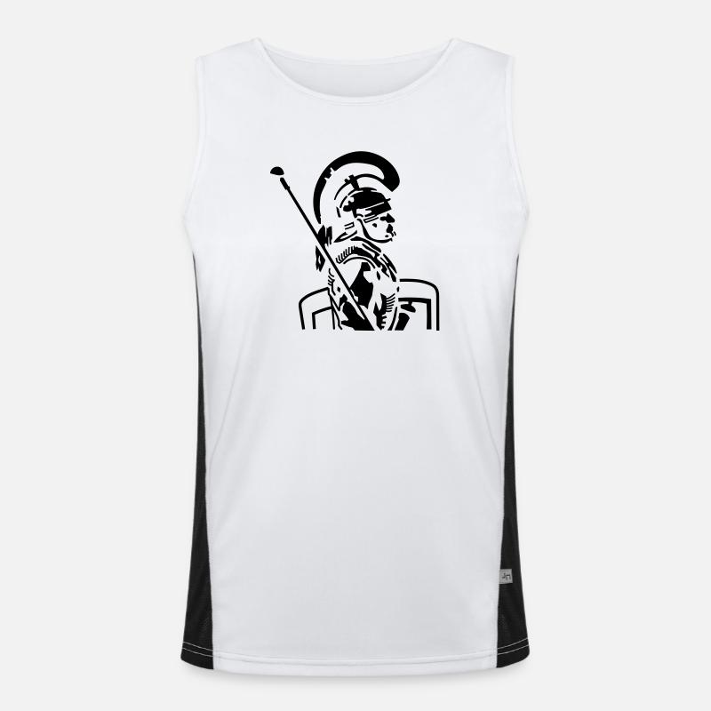 Römer Funktionelles Kontrast-Tank Top für Männer 