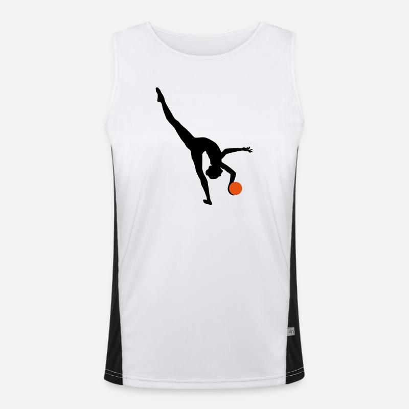 Rhythmic gymnastics Men's Functional Contrast Tank Top 