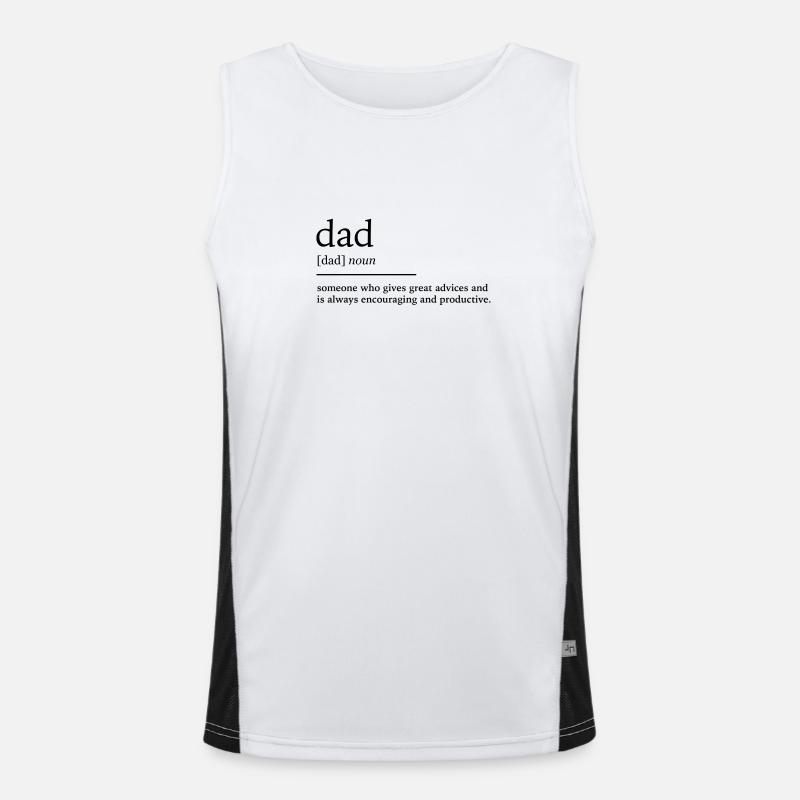 father Men's Functional Contrast Tank Top 