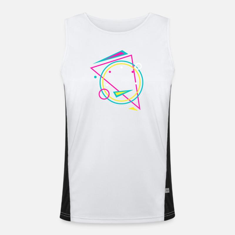 geometry Men's Functional Contrast Tank Top 