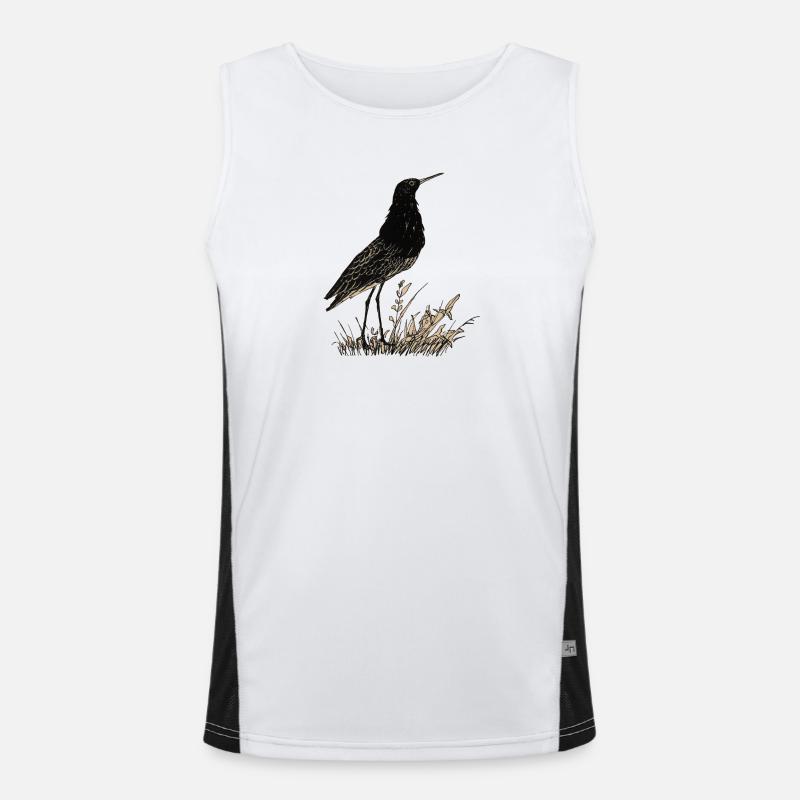 Vogel Funktionelles Kontrast-Tank Top für Männer 