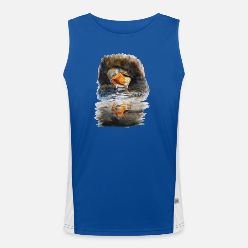 rouge-gorge Débardeur respirant contrasté Homme 