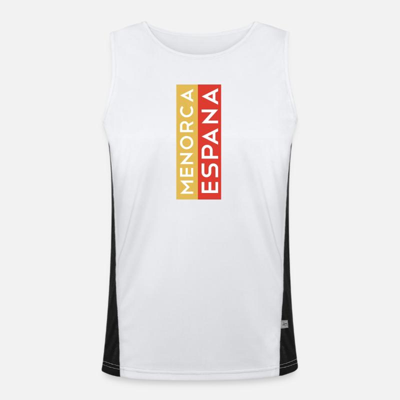 Menorca Souvenir T-Shirt Pullover Menorca Funktionelles Kontrast-Tank Top für Männer 