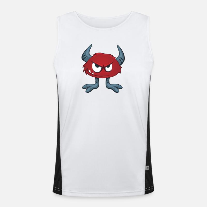 Monster Funktionelles Kontrast-Tank Top für Männer 