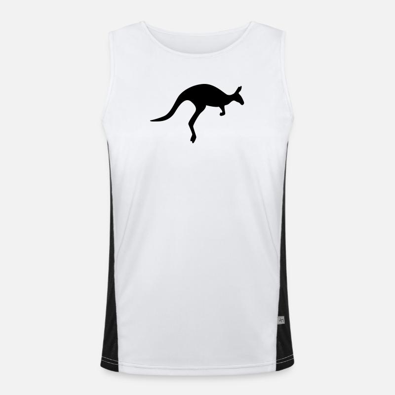 kangaroo Men's Functional Contrast Tank Top 