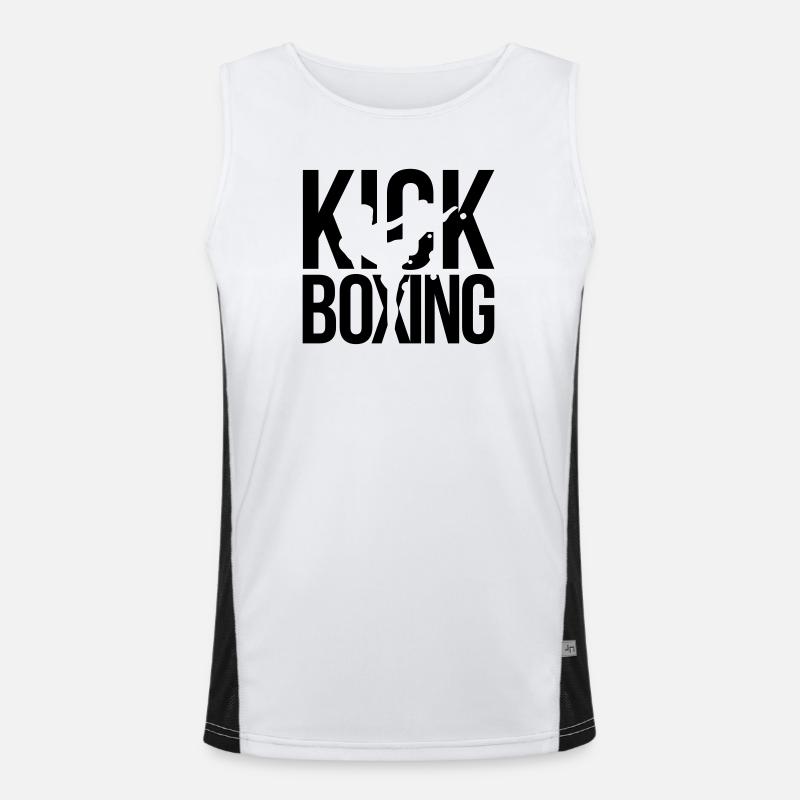 boxe kick boxing Débardeur respirant contrasté Homme 