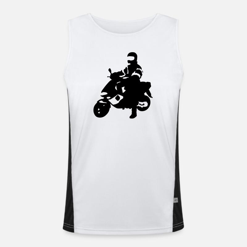 Scooter Débardeur respirant contrasté Homme 
