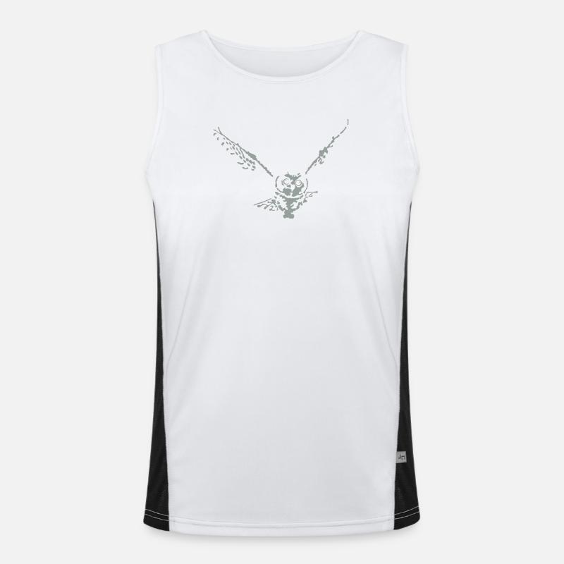 eule Débardeur respirant contrasté Homme 