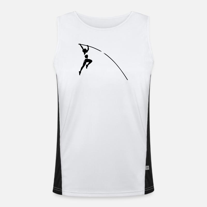 Stabhochsprung Funktionelles Kontrast-Tank Top für Männer 