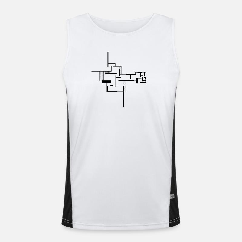 Architecture Débardeur respirant contrasté Homme 