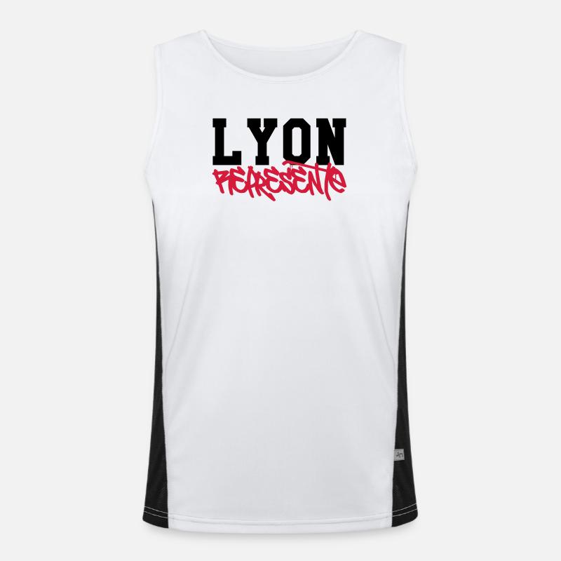 Represents Lyon Men's Functional Contrast Tank Top 