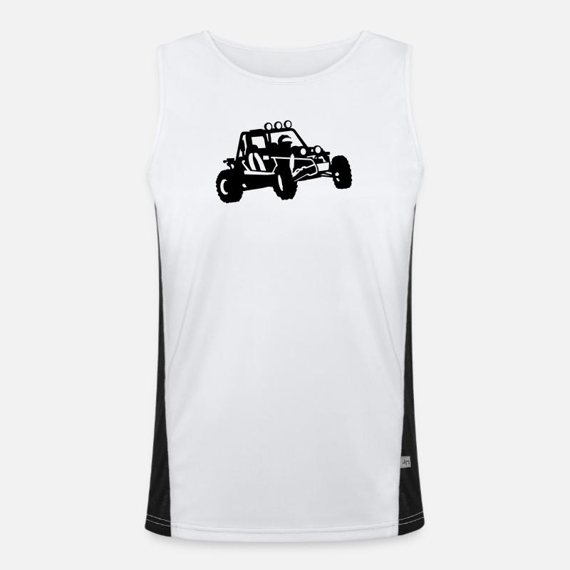 Baggi Men's Functional Contrast Tank Top 