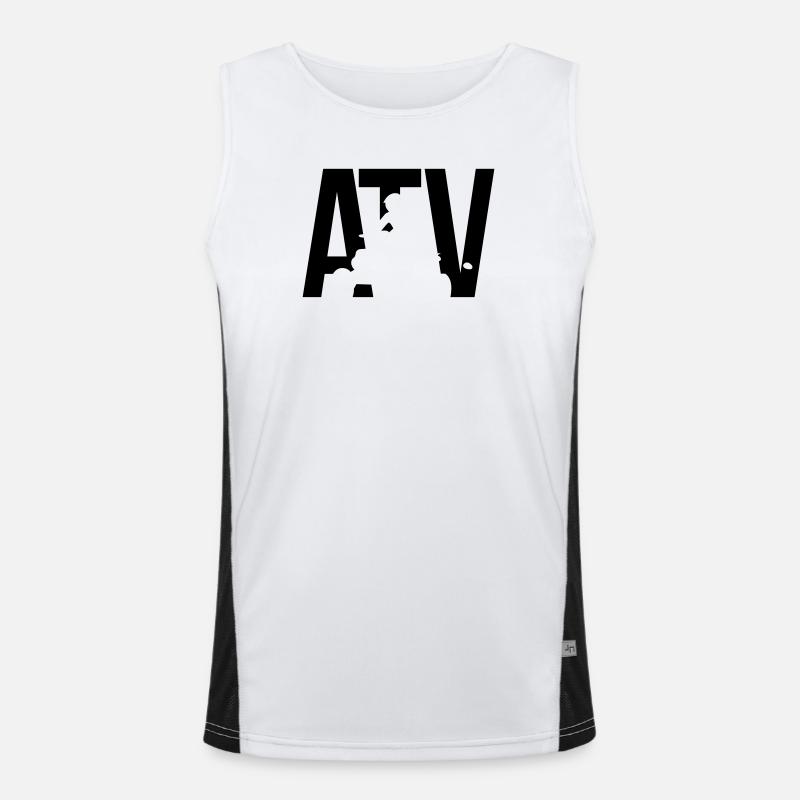 ATV Men's Functional Contrast Tank Top 