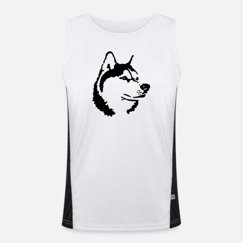 husky Débardeur respirant contrasté Homme 