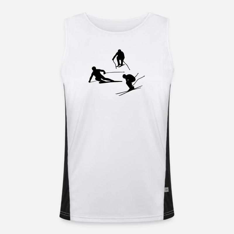 Skier Men's Functional Contrast Tank Top 