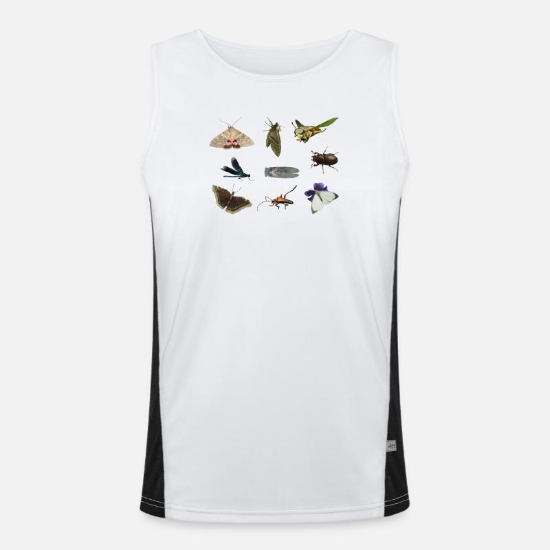 insects Men's Functional Contrast Tank Top 