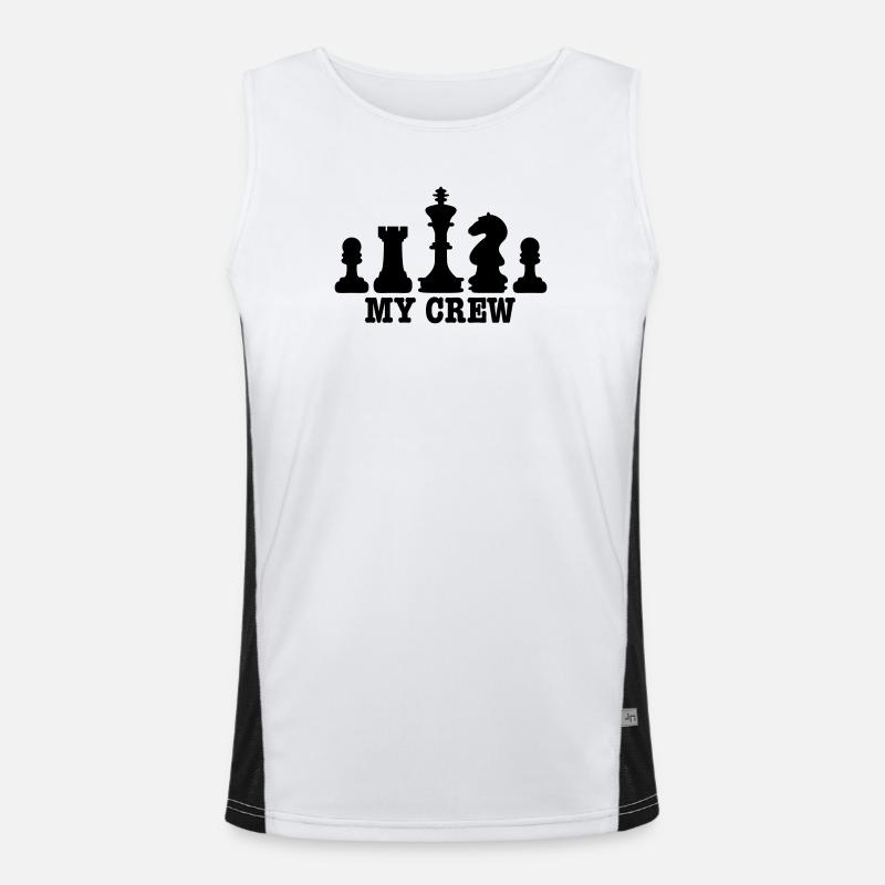 geek Men's Functional Contrast Tank Top 