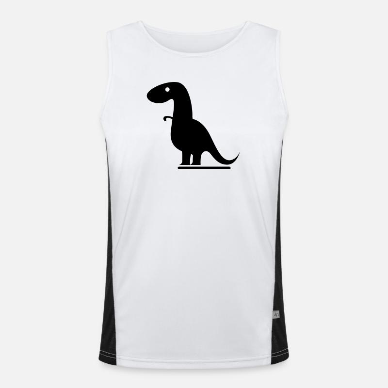 dinosaure Débardeur respirant contrasté Homme 