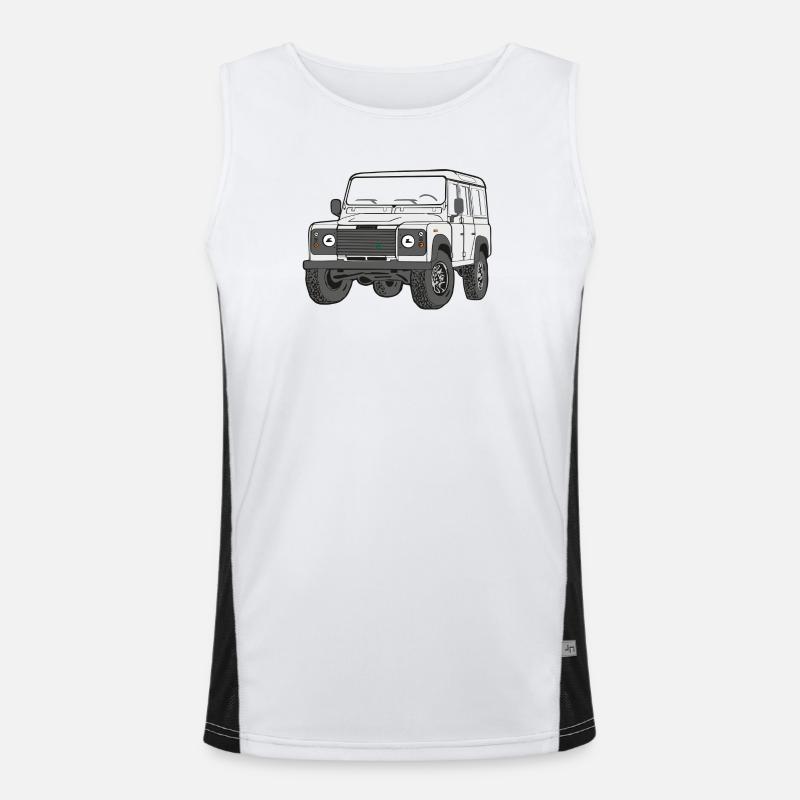 4x4 Defender 110 Adventure Débardeur respirant contrasté Homme 