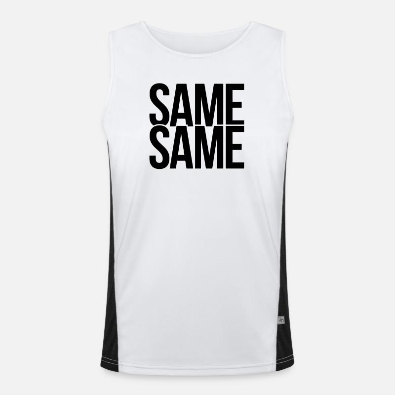 same same Men's Functional Contrast Tank Top 
