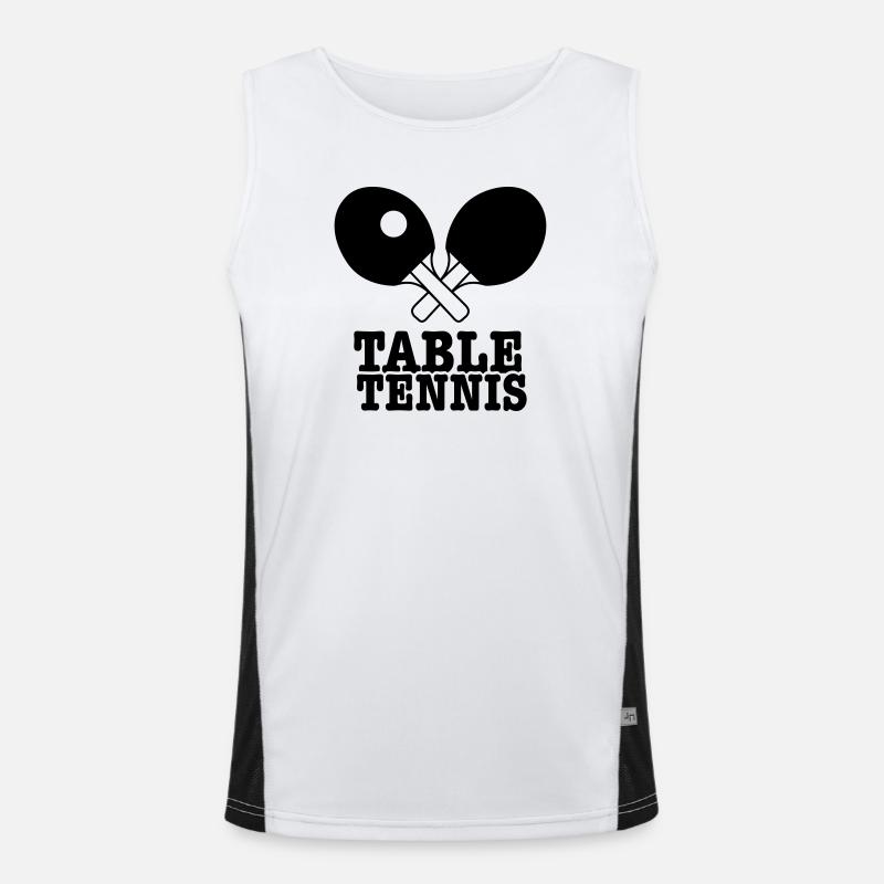 tennis de table Débardeur respirant contrasté Homme 