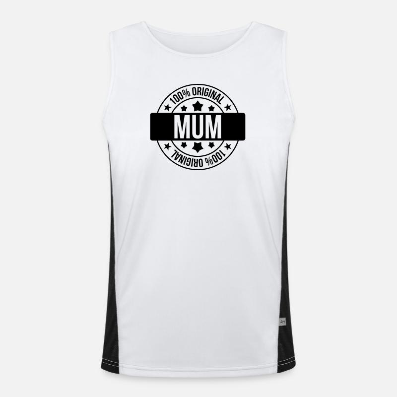 Mum Men's Functional Contrast Tank Top 