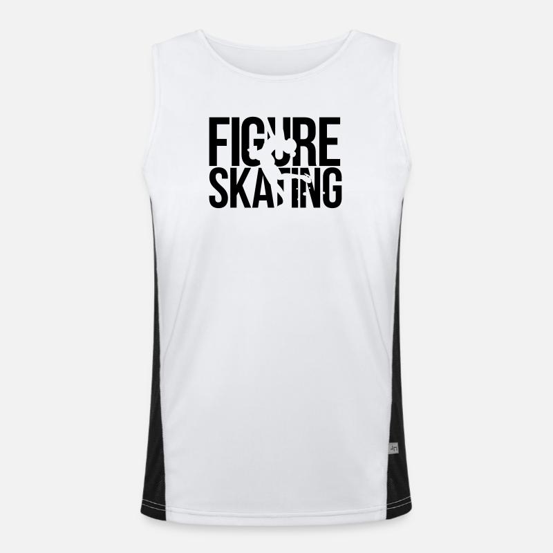 figure skating Men's Functional Contrast Tank Top 