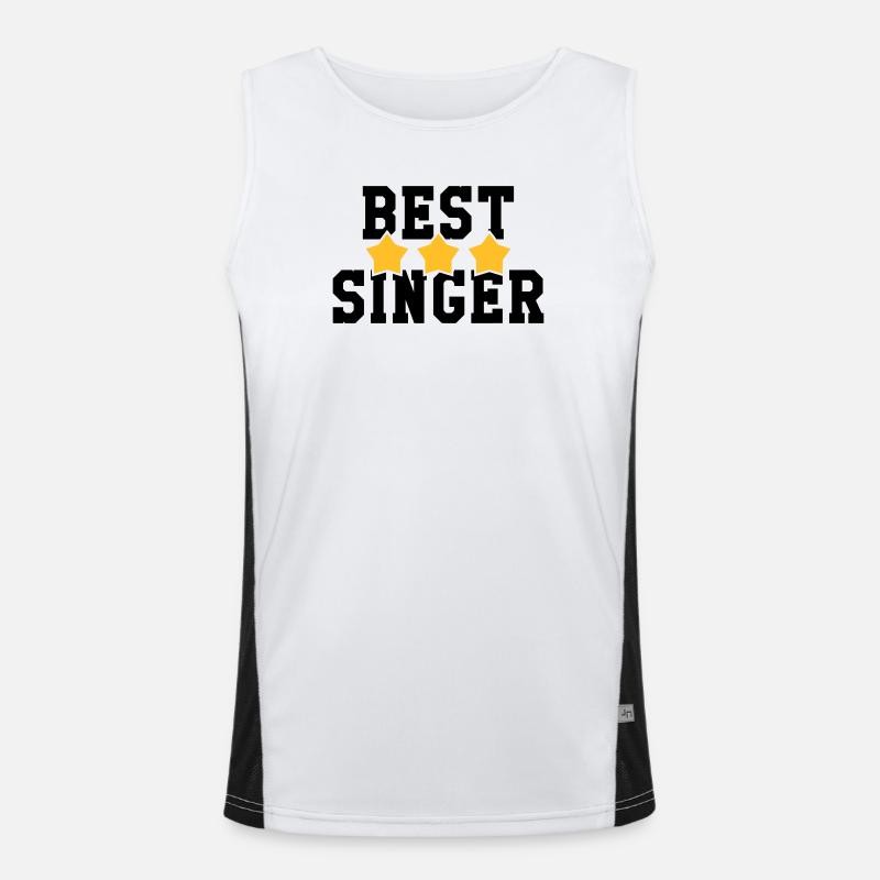 Best Singer Débardeur respirant contrasté Homme 