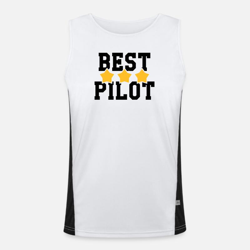 Best Pilot Débardeur respirant contrasté Homme 