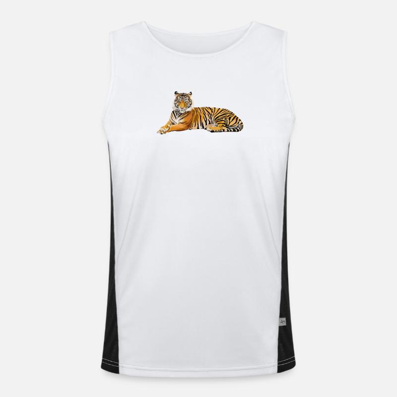 Tiger Débardeur respirant contrasté Homme 