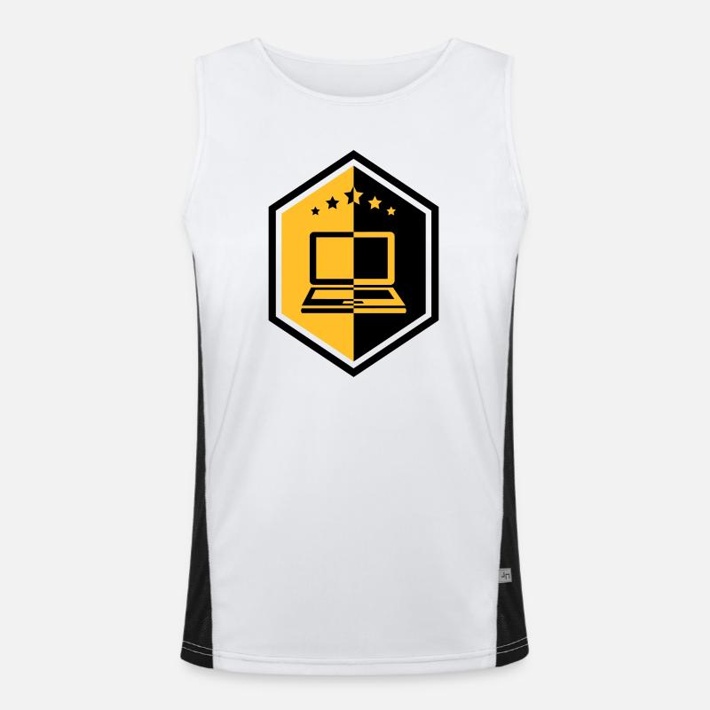 Computing / Informatik / Informatique Débardeur respirant contrasté Homme 