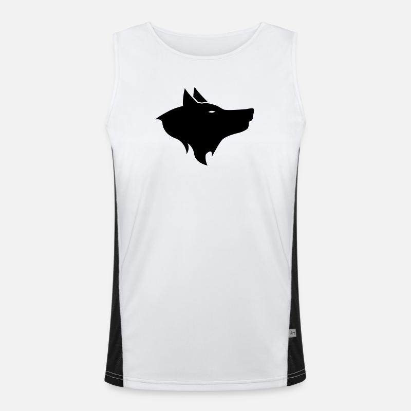 wolf Men's Functional Contrast Tank Top 