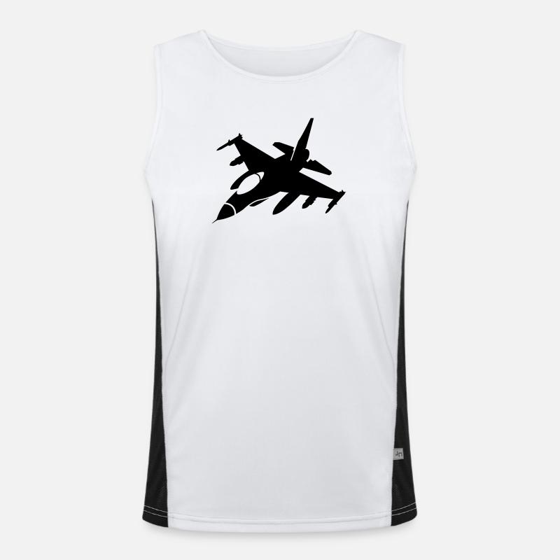 Luftwaffe Funktionelles Kontrast-Tank Top für Männer 