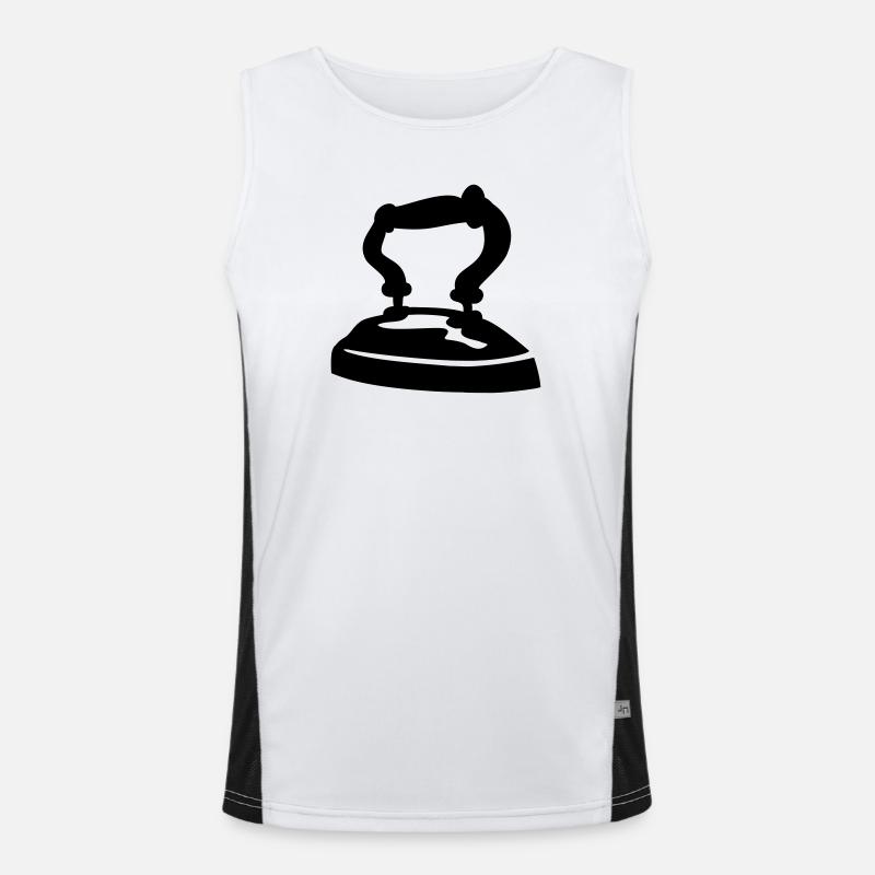 fer Débardeur respirant contrasté Homme 