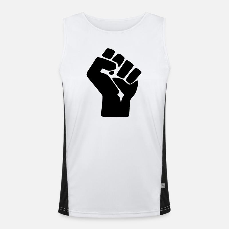 Faust Funktionelles Kontrast-Tank Top für Männer 