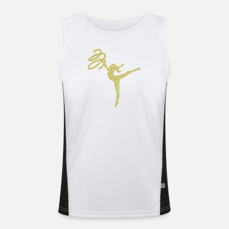 gymnastics Men's Functional Contrast Tank Top 