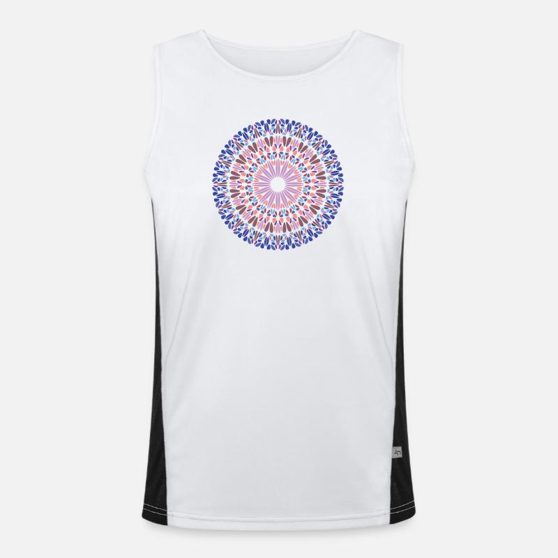 Mandala Mandala Débardeur respirant contrasté Homme 