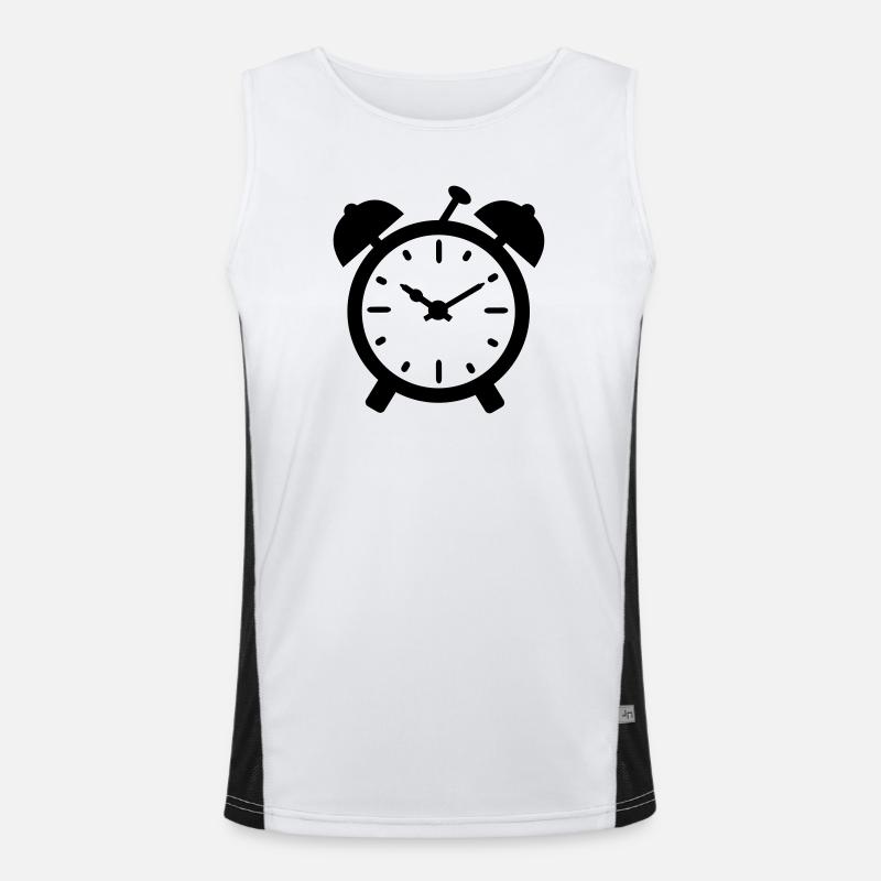 clock Men's Functional Contrast Tank Top 