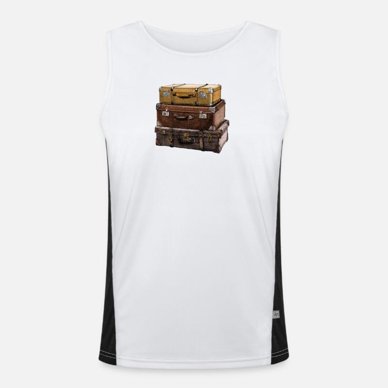 suitcase Men's Functional Contrast Tank Top 