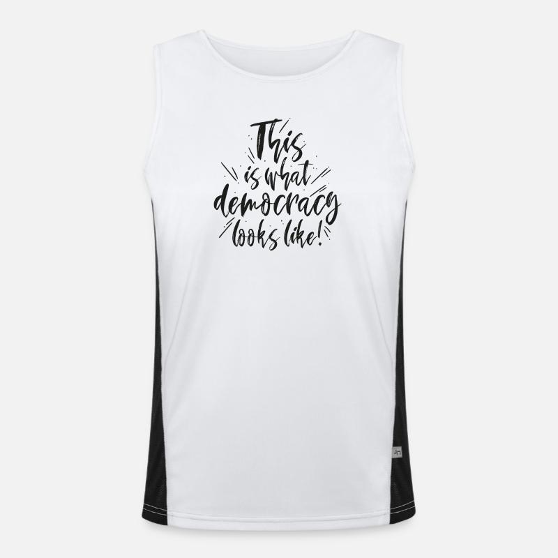 Democracy Men's Functional Contrast Tank Top 