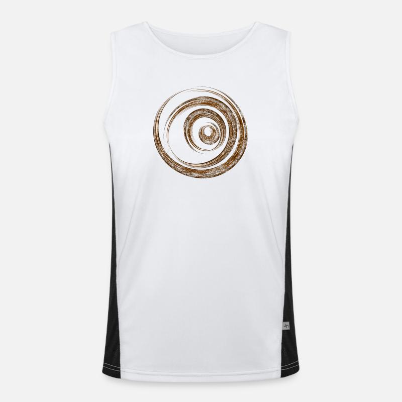 circle Men's Functional Contrast Tank Top 