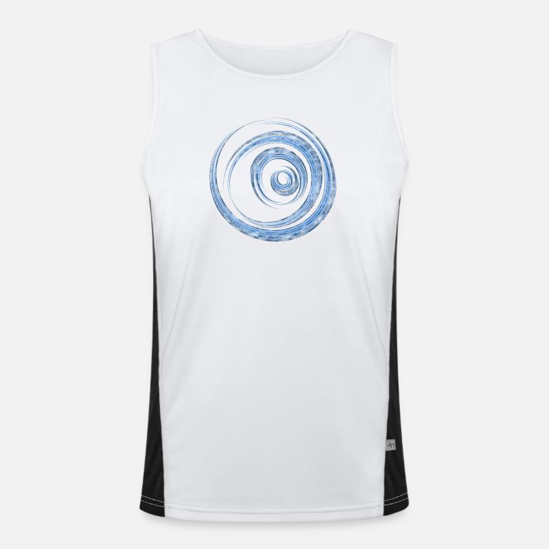 circle Men's Functional Contrast Tank Top 
